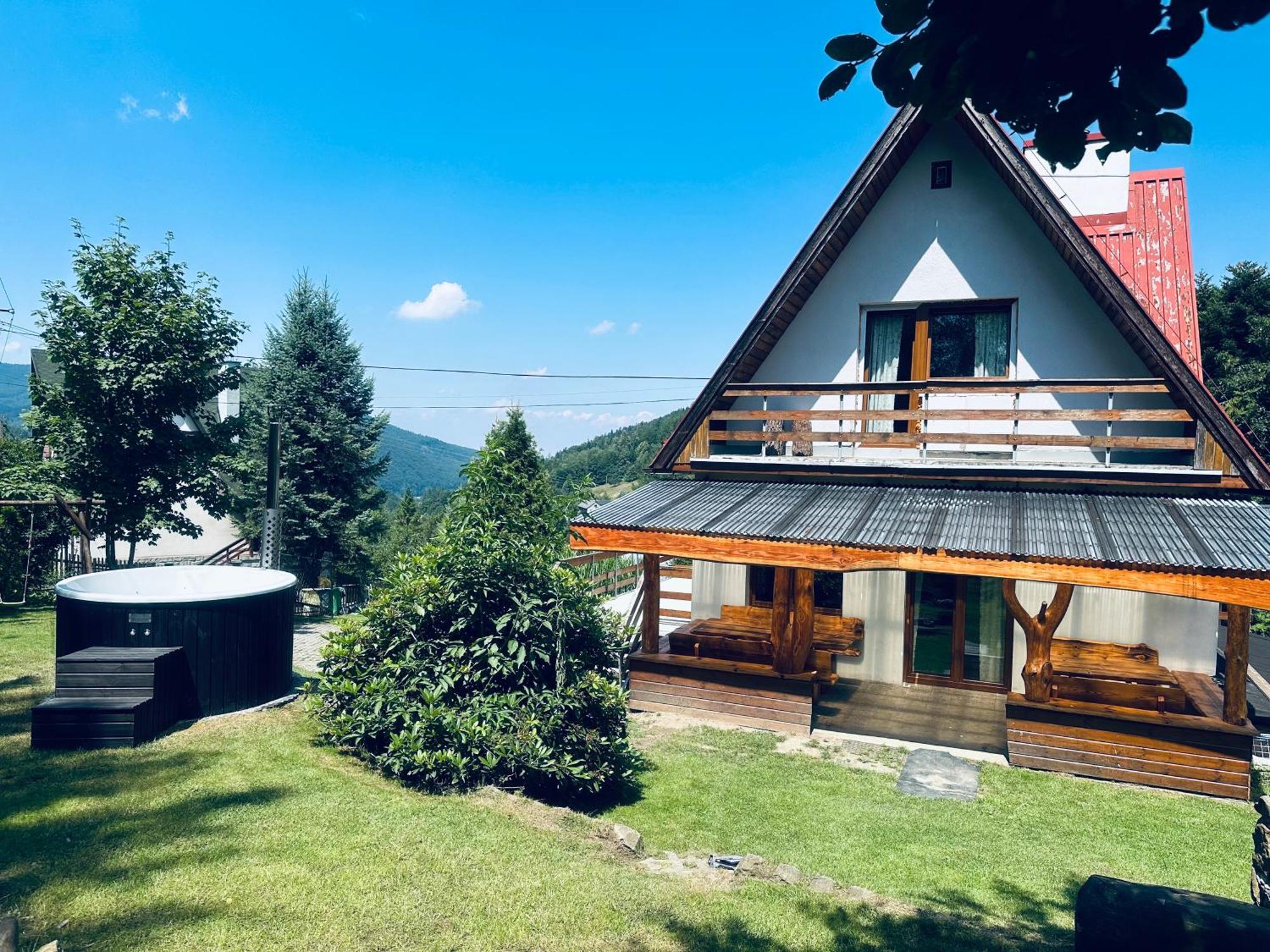 Jozka Chata Max 15 Os Sauna Jacuzzi Porąbka Exteriör bild