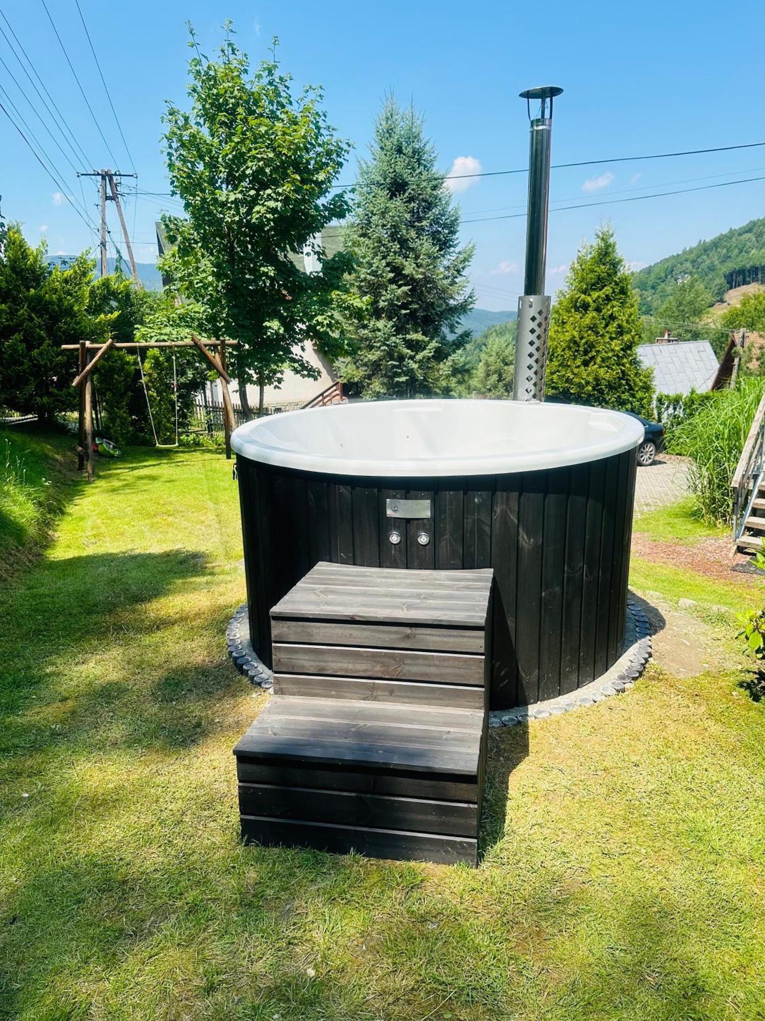 Jozka Chata Max 15 Os Sauna Jacuzzi Porąbka Exteriör bild